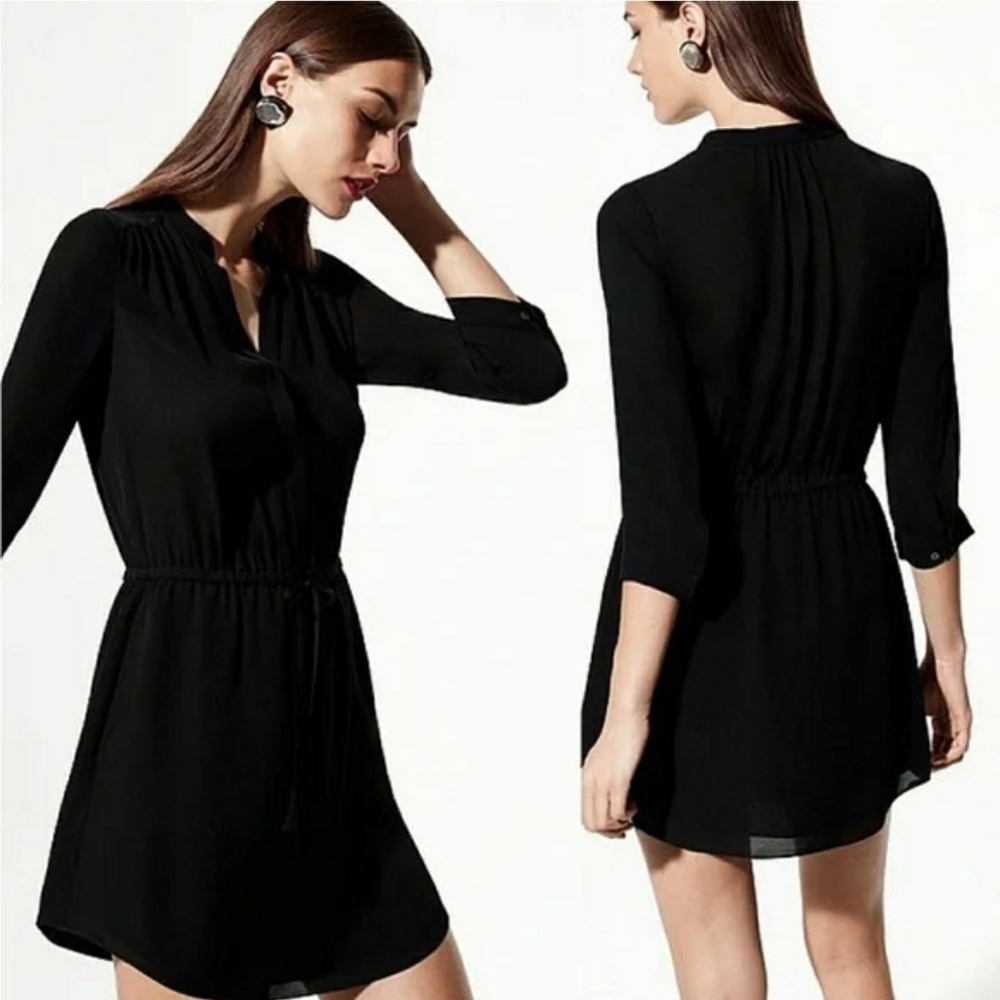 Babaton Aritzia Bennet Black Dress, Size XS